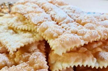 CHIACCHIERE RIPIENE RICETTA PERFETTA - Chiacchiere di Carnevale, FRAPPE con Crema pasticcera e ...