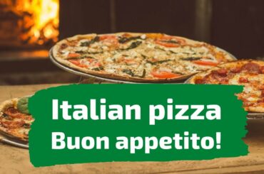 Cooking juicy Italian pizza