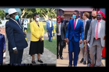 MUSEVENI AKKIRIZZA OKUKWASA BOBI WINE ENTEBE YE GGWANGA MUBUTONGOLE, MUHOOZI ABACWEZI BAMUBODDE