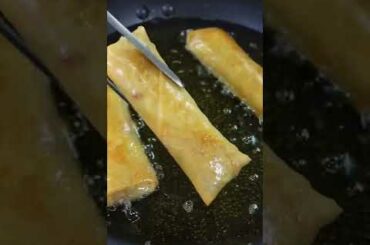 VEAL SPRINGS ROLLS #shorts #asmr