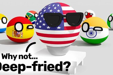 COUNTRIES COMPARE DESSERTS | Countryballs Animation