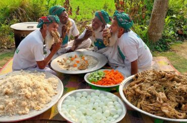 100 Whole Chicken Roast & Pulao Rice - 100 Chicken, Eggs & Sweet for 100 Special People