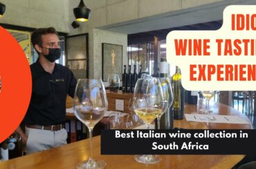 WINE TASTING AT iDIOM #supportlocal #visitstellenbosch #italianwine
