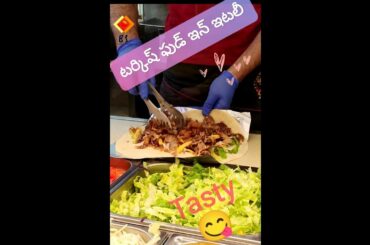 Shawarma in Italy | Turkish kebab | food available in Italy