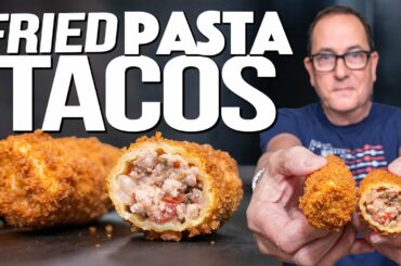 FRIED PASTA TACO EXPERIMENT (DO THEY PASS THE TEST?) | SAM THE COOKING GUY