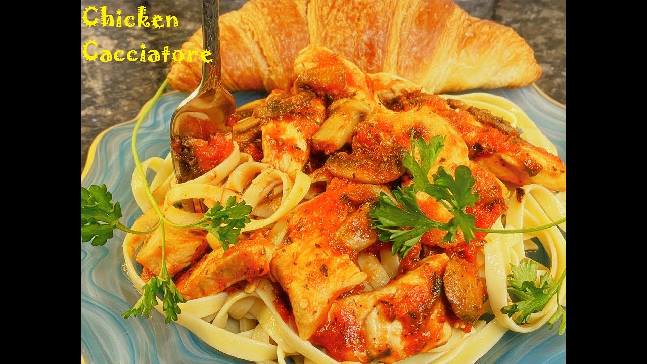 Chicken Cacciatore | Italian Dish | Rhia’s Vlogs2 Chicken Cacciatore | Italian Dish | Rhia’s Vlogs2