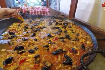 Italian Snack Food - Octopus, Burgers, Huge Steaks, Melted Cheese