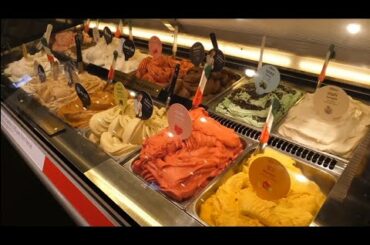 Italian gelato ice cream making - easy to make at home like street food #gelato #icecream #dessert