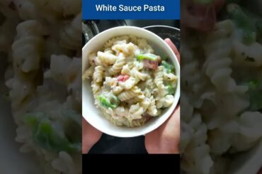 White sauce pasta | White sauce pasta recipe Italian | White sauce pasta with cream
