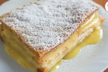 You Will Want to Eat This Delicious Cake | Italian Millefoglie Recipe