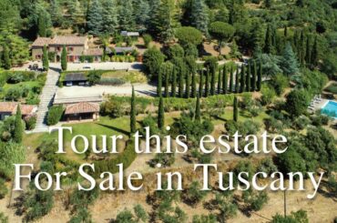 Tour this Luxury Italian Property in Tuscany.