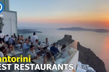 The 14 Best Restaurants in Santorini in 2022