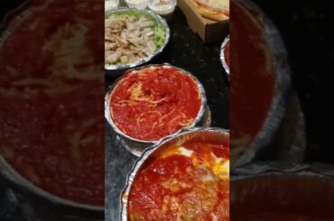 Apefather in his happy place! The best Italian food! AMC to Pluto!