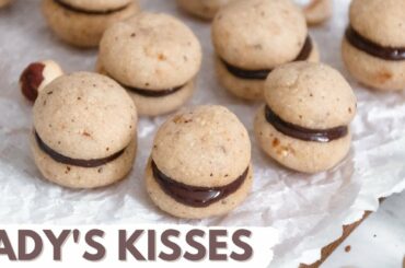 Italian Hazelnut Cookies Recipe | "Lady's Kisses" | BACI DI DAMA