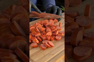 CHORIZO! Quick Dish! #shorts#spanish#italianfood#dumplings#dinner#cooking#foodrecipe#chorizo#gnocchi