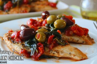 25 Minute Sicilian  Olive Chicken - DELICIOSO