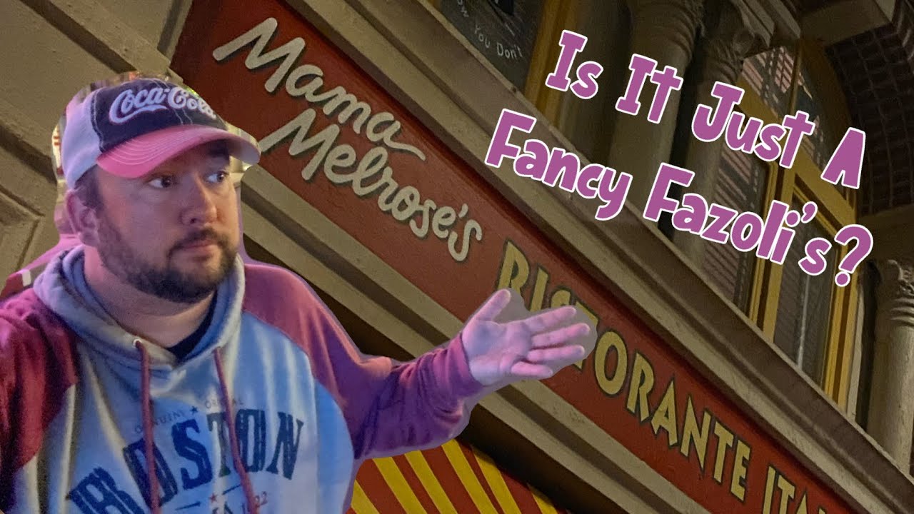 Dining at Disney – Mama Melrose’s Ristorante Italiano – Hollywood Studio 2022 Dining at Disney - Mama Melrose’s Ristorante Italiano - Hollywood Studio 2022