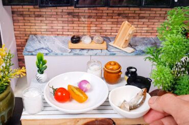 How to make anchovy sour sou | The secret to cooking sour soup is super easy | Miniature Food.