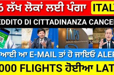 29/01 ITALIAN EUROPE UK NEWS TRANSLATED BY PUNJABI AMICI CHANNEL - ITALY PUNJABI NEWS CHANNEL