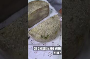 Cheese made with red wine from Italy. Ever tried it?