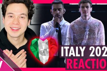 Mahmood & Blanco "Brividi" Reaction | Italy Eurovision 2022