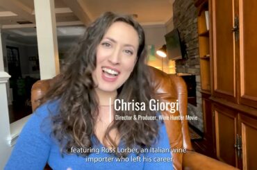 Director's statement | Wine Hunter Documentary | Chrisa Giorgi