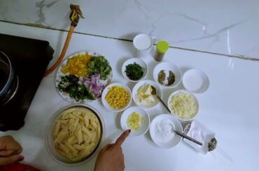 How To Cook Italian Pasta | White Sauce Pasta