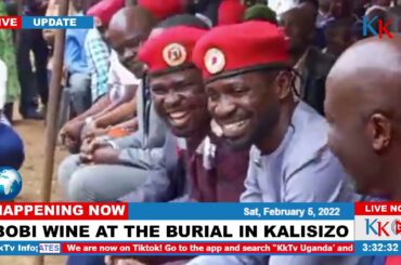 BOBI WINE SPEAKING LIVE AT THE BURIAL OF KYUMA KYA YESU'S FATHER