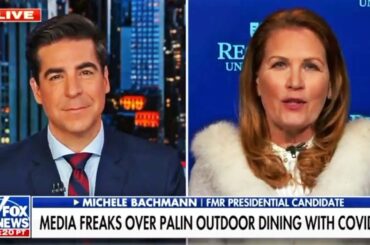Michele Bachmann Praises Sarah Palin for Going Out with COVID