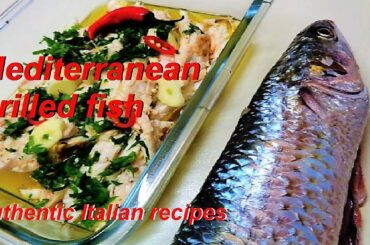 roasted mullet fish authentic italian recipe