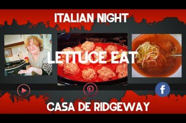 Crockpot Spaghetti Yum! #dinner #spaghetti #lettuceeat