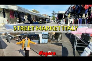 STREET MARKET ITALY || INDIANS IN ITALY || Kaisi hoti h ITALY ki Street Market.