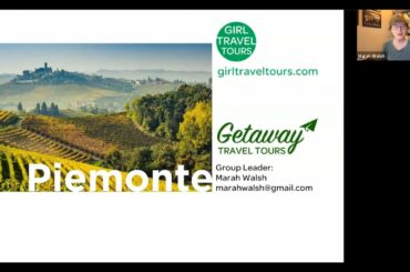 Virtual Tour of Piedmont, Italy with Raffaele - brought to you by Girl Travel Tours