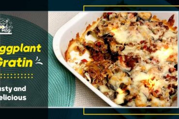 Eggplant Gratin Recipe - Easy food recipes at home - Italian food recipes