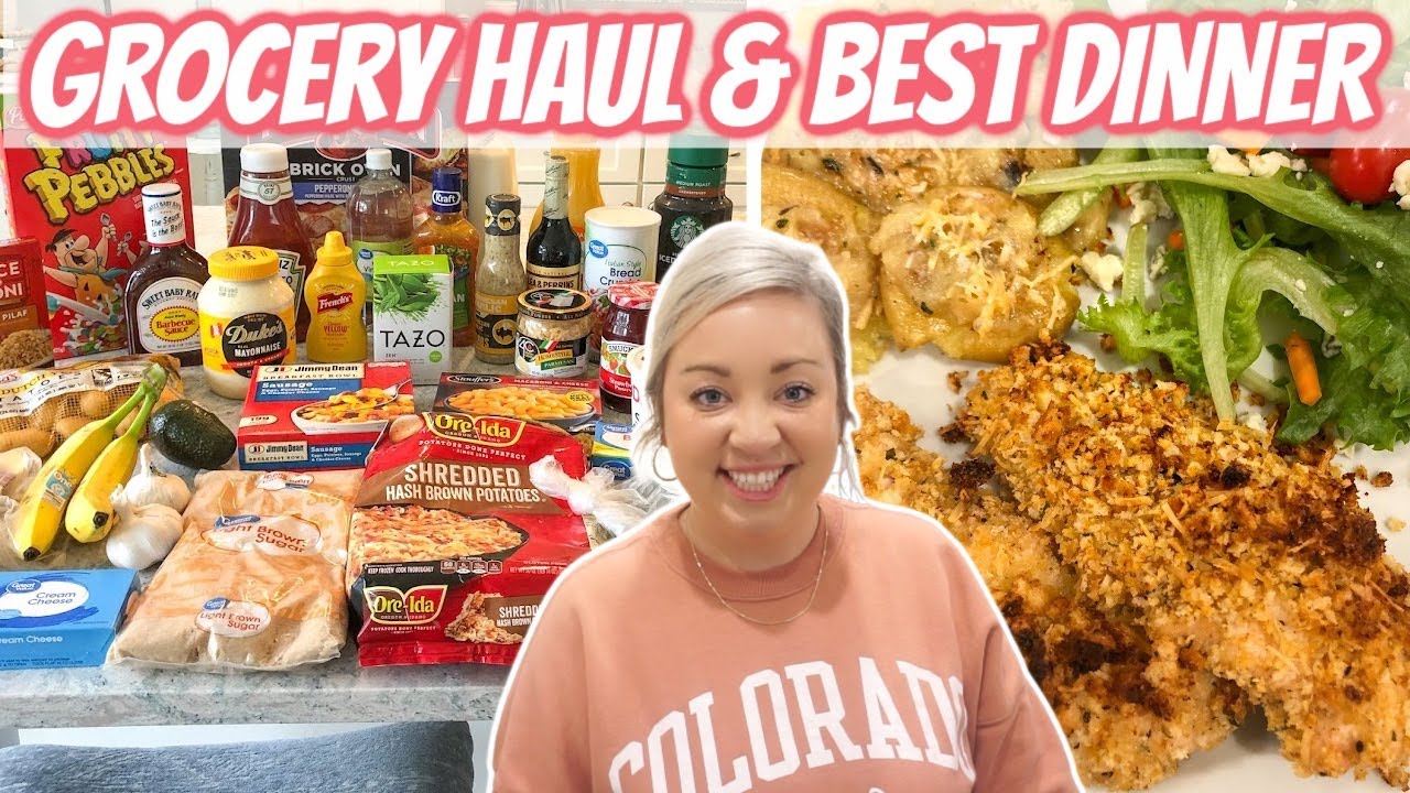 WALMART GROCERY HAUL | BEST DINNER RECIPE | CRIPSY GARLIC SMASHED POTATOES | JESSICA O'DONOHUE WALMART GROCERY HAUL | BEST DINNER RECIPE | CRIPSY GARLIC SMASHED POTATOES | JESSICA O'DONOHUE