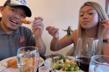 Join us for some #italian food . #Sophias #mukbang #foreign