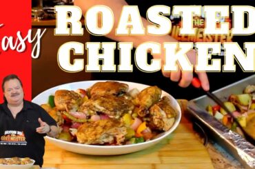 PERFECT Roast Chicken over Vegetables | ONE PAN Roasted Chicken