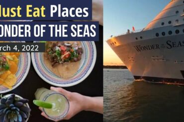 Wonder of the seas (Restaurants & Dining)