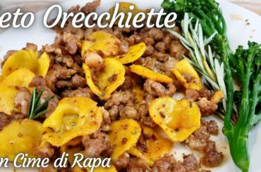 Keto Pasta with Italian Sausage and Broccolini | Gino D'Acampo's Recipe | 2.5g Net Carbs