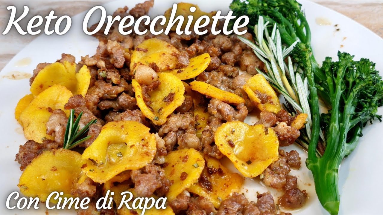 Keto Pasta with Italian Sausage and Broccolini | Gino D'Acampo's Recipe | 2.5g Net Carbs Keto Pasta with Italian Sausage and Broccolini | Gino D'Acampo's Recipe | 2.5g Net Carbs