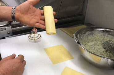 Manicotti at  Roma Italian restaurant