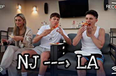 making my Italian boyfriend try LA pizza!