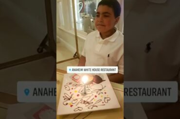 #Birthday #Anaheim #WhiteHouse #Italian #Restaurant #Steak #Seafood #Polo #RalphLauren #OC