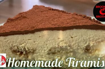 YOU' LL ABSOLUTLY LOVE this Homemade TIRAMISU Recipe! Classic Italian Dessert
