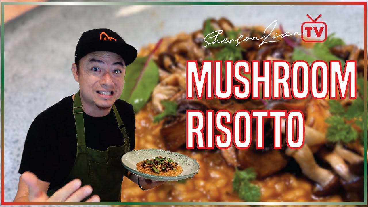Creamy Mushroom Risotto | Sherson lian Creamy Mushroom Risotto | Sherson lian