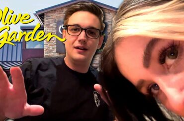 taking my best friend to Olive Garden for the first time