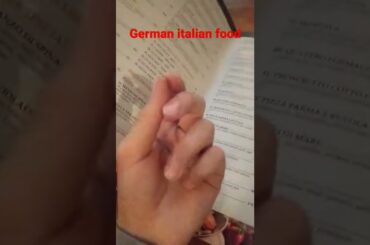german italian food