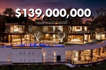 Inside the most EXQUISITE $139,000,000 Bel Air Mega-Mansion with a Hotel Ballroom