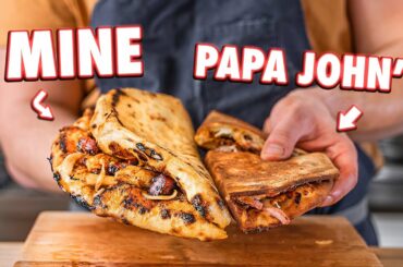 Making The Papa John’s Papadia At Home | But Better