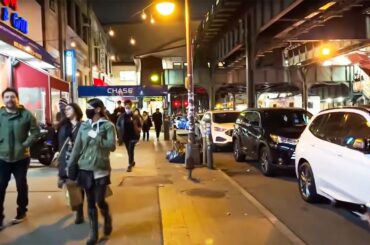 NYC LIVE Exploring Astoria, Queens on Saturday Night (February 12, 2022)